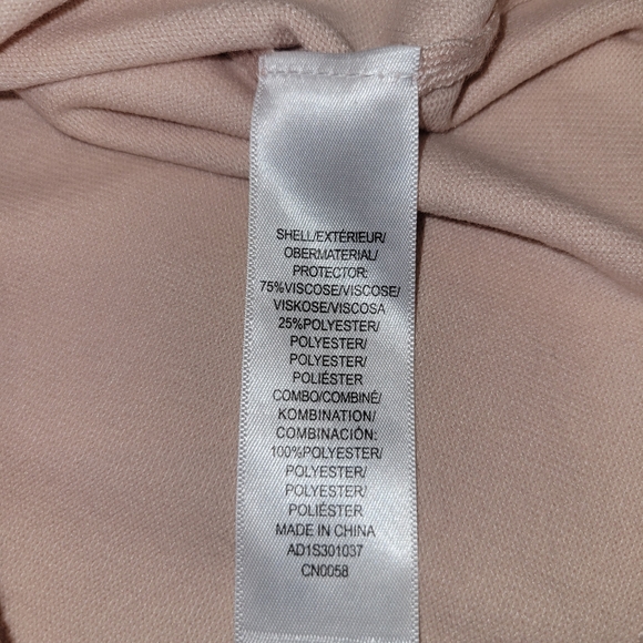 Adrianna Papell V-Neck Sweater Womens Medium Clip Dot Chiffon Sleeve Feminine - Picture 5 of 11